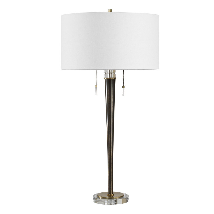 Uttermost - 30764 - Two Light Table Lamp - Winchester - Antique Brass