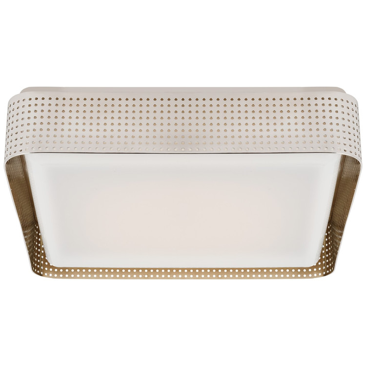 Visual Comfort Signature - KW 4084PN-WG - LED Flush Mount - Precision - Polished Nickel