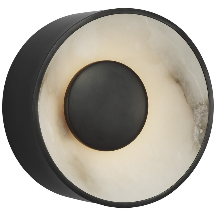Visual Comfort Signature - AMB 2050BZ/ALB - LED Wall Sconce - Umbra - Bronze and Alabaster