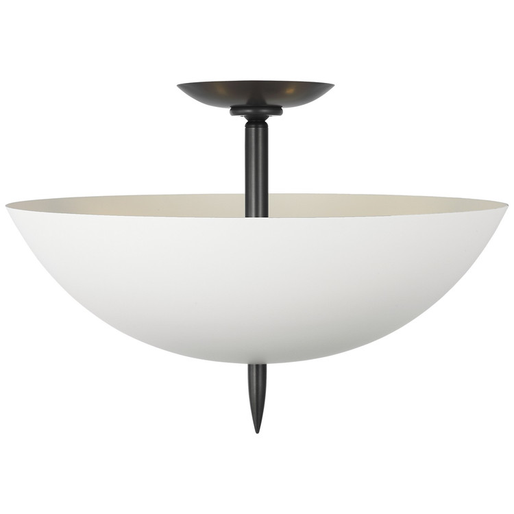 Visual Comfort Signature - ARN 4240BZ-PW - LED Semi-Flush Mount - Orsini - Bronze