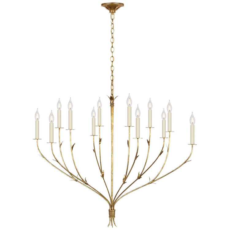 Visual Comfort Signature - FW 5051GDL - LED Chandelier - Florenz - Gold Lustre