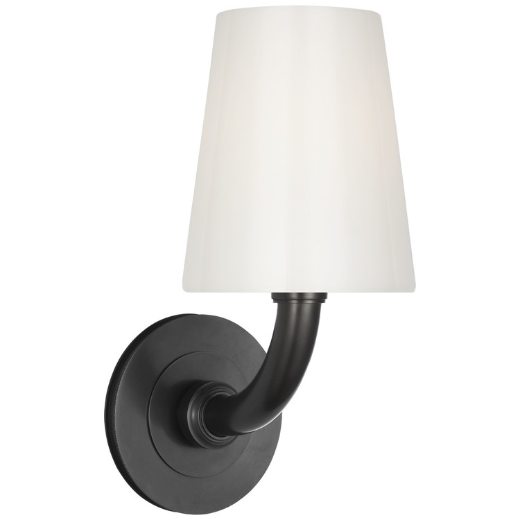Visual Comfort Signature - TOB 2515BZ-WG - LED Bath Sconce - Rally - Bronze