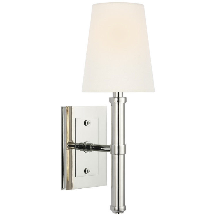 Visual Comfort Signature - TOB 2518PN-L - LED Wall Sconce - Rally - Polished Nickel