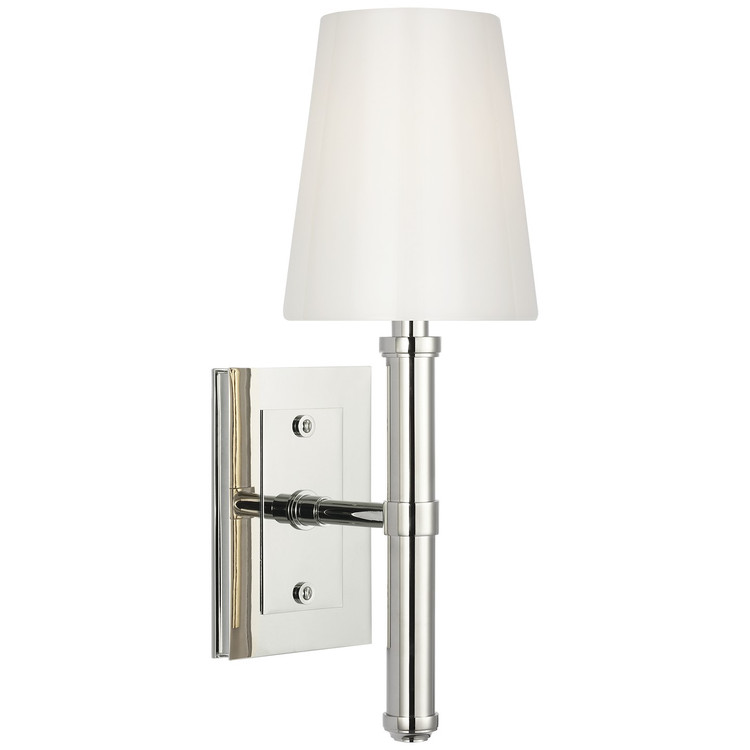 Visual Comfort Signature - TOB 2518PN-WG - LED Wall Sconce - Rally - Polished Nickel