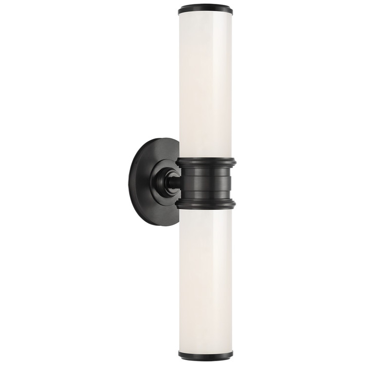 Visual Comfort Signature - TOB 2531BZ-WG - LED Bath Sconce - Rally - Bronze