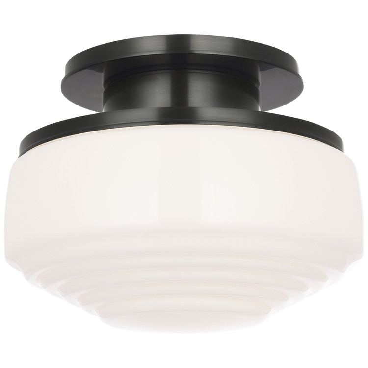Visual Comfort Signature - TOB 4526BZ-WG - LED Flush Mount - Rally - Bronze