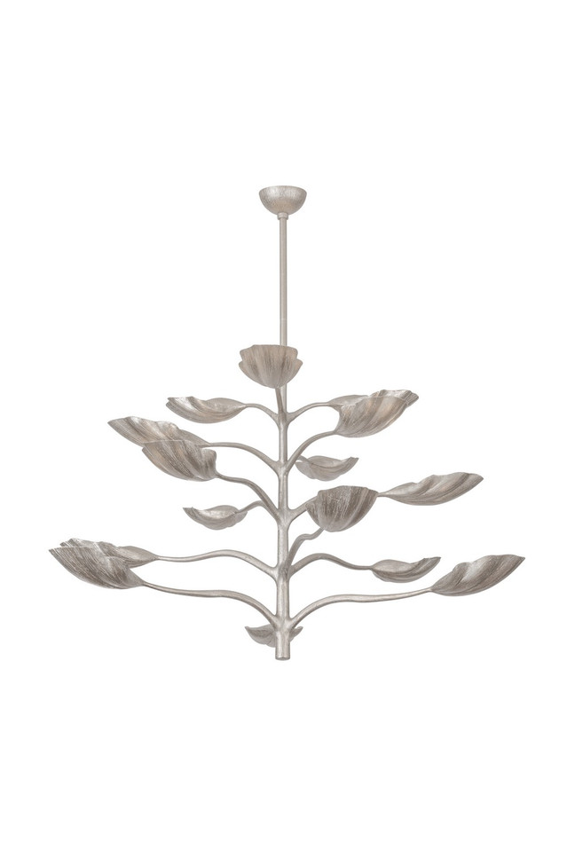 Corbett Lighting - 114-53-TWL - 15 Light Chandelier - Ankara - Textured Warm Silver Leaf