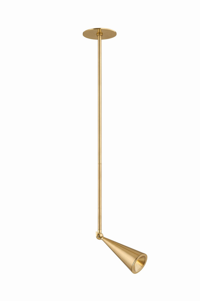 Hudson Valley - 8151-AGB - LED Flush Mount - Beechmont - Aged Brass