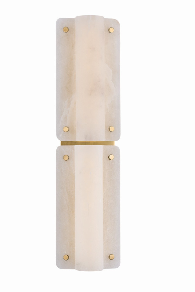 Hudson Valley - 9452-AGB - LED Wall Sconce - Sunnybrook - Aged Brass