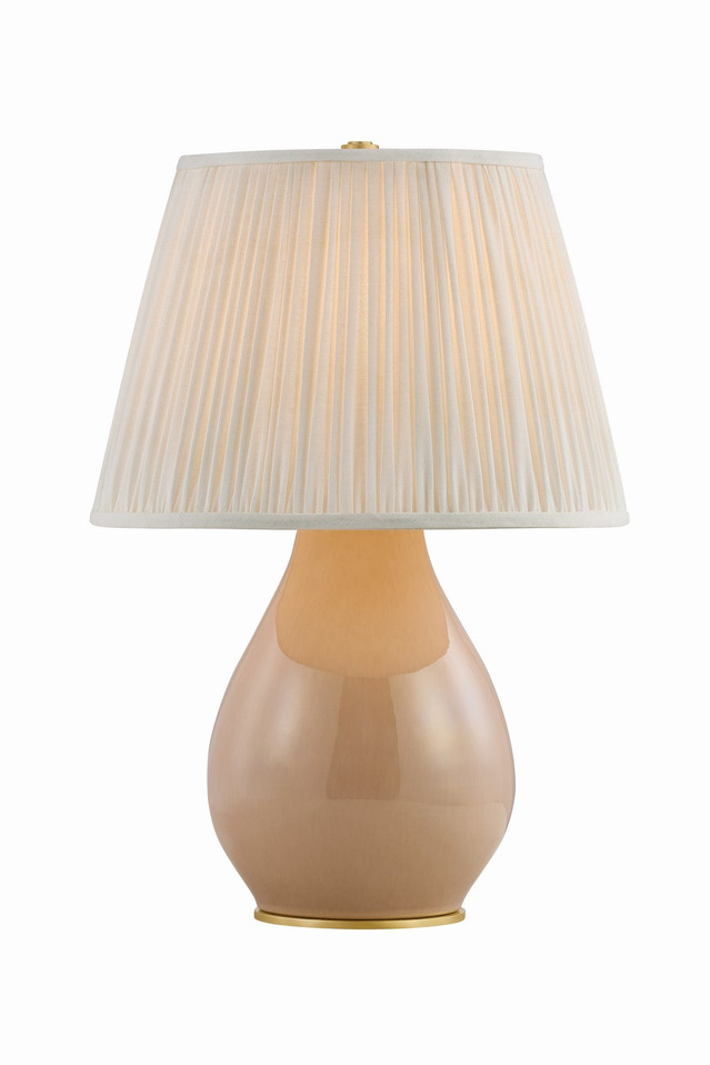 Hudson Valley - L2361-AGB/CAS - One Light Table Lamp - Deruyter - Aged Brass