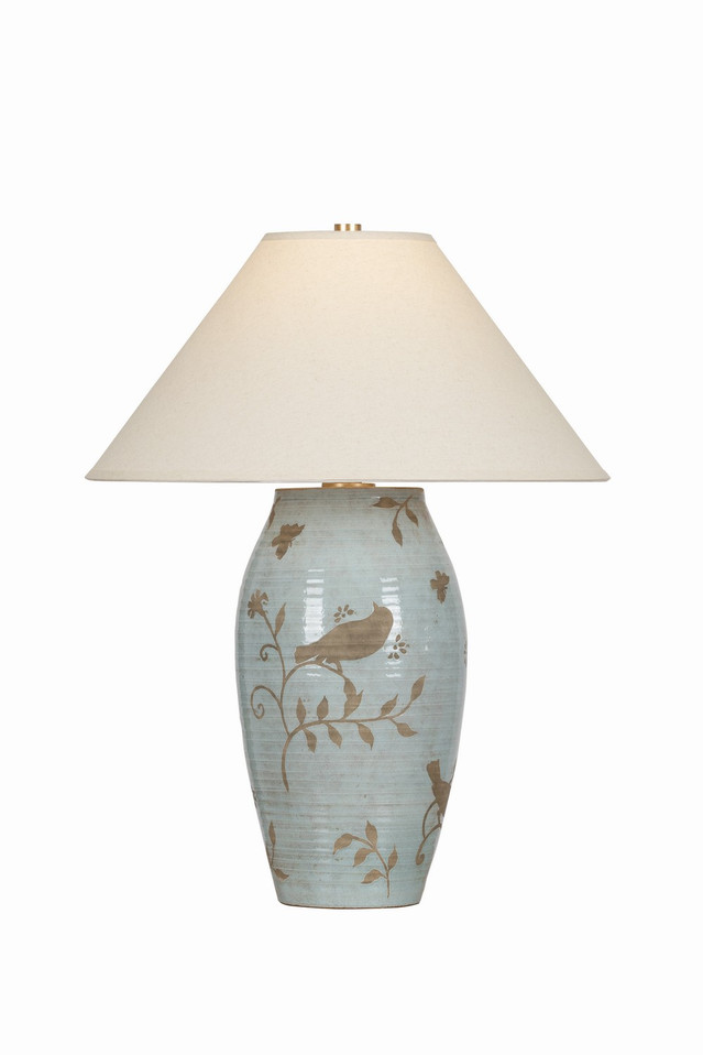 Hudson Valley - L5625-VGL/CSR - One Light Table Lamp - Eavesport - Vintage Gold Leaf