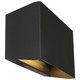 Amora LED Outdoor Wall Mount (20019LEDDMG-BL)