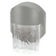 Access - 20043S-LEDDMG-SAT/CLR - LED Wall Fixture - Mist - Satin