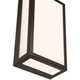GEO Dual Voltage LED Outdoor Wall Mount (20090LEDMG-BRZ/ACR)
