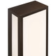 GEO Dual Voltage LED Outdoor Wall Mount (20092LEDMG-BRZ/ACR)