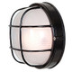 Nauticus Round Dual Mount One Light Bulkhead (20294-BL/FST)