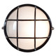 Access - 20296LEDDLP-BL/FST - LED Bulkhead - Nauticus Round Dual Mount - Black