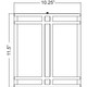 Artemis LED Wall Fixture (20362LEDDLP-SAT/OPL)