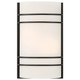 Cassi LED Wall Sconce (20416LEDDLP-MBL/OPL)