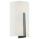 Access - 20446LEDD-MBL/WHT - LED Wall Fixture - Prong - Matte Black