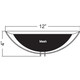 Prong LED Wall Fixture (20447LEDDLP-BS/WHT)