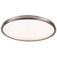 Access - 20468LEDD-BS/ACR - LED Flush Mount - Solero Oval - Brushed Steel