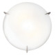 Access - 20662-BS/OPL - Three Light Flush Mount - Zenon - Brushed Steel