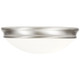 Atom Two Light Flush Mount (20725-BS/OPL)