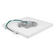 ModPlus SQ LED Flush Mount (20835LEDD-WH/ACR)