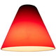 Inari Silk Pendant Glass Shade (23104-RED)