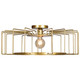 Access - 23892LEDDLP-GLD - LED Flush Mount - Wired - Gold