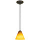 Martini One Light Pendant (28004-1C-ORB/AMB)