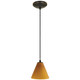 Martini One Light Pendant (28004-1C-ORB/AMB)