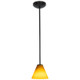Martini One Light Pendant (28004-1R-ORB/AMB)