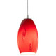 Merlot One Light Pendant (28011-1C-BS/RUSKY)