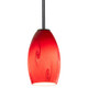 Merlot One Light Pendant (28011-1R-ORB/RUSKY)