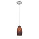 Access - 28012-1C-BS/BRST - One Light Pendant - Champagne - Brushed Steel