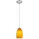 Champagne One Light Pendant (28012-1C-BS/MYA)