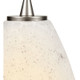 Champagne One Light Pendant (28012-1C-BS/WHST)