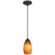 Champagne One Light Pendant (28012-1C-ORB/BRST)