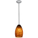 Champagne One Light Pendant (28012-1R-BS/BRST)
