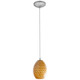 Brandy FireBird One Light Pendant (28023-1C-BS/AMBFB)