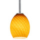 Brandy FireBird One Light Pendant (28023-1R-BS/AMBFB)