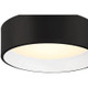 Cody Color Selectable LED Flush Mount (49930LEDDCS-MBL/WHT)