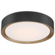 Malaga LED Flush Mount (49970LEDDLP-MBL/ACR)