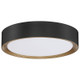 Malaga LED Flush Mount (49970LEDDLP-MBL/ACR)