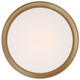 Malaga LED Flush Mount (49970LEDD-MBL/ACR)