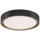 Malaga LED Flush Mount (49971LEDDLP-MBL/ACR)