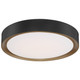 Malaga LED Flush Mount (49971LEDD-MBL/ACR)