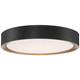 Access - 49972LEDD-MBL/ACR - LED Flush Mount - Malaga - Matte Black